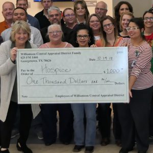 Hospice Donation Donation - 2017